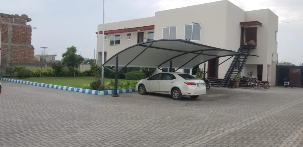 Find top car parking shades supplier in Pakistan offering durable, stylish, and weather-resistant solutions for residential and commercial spaces by Covers and Shades.