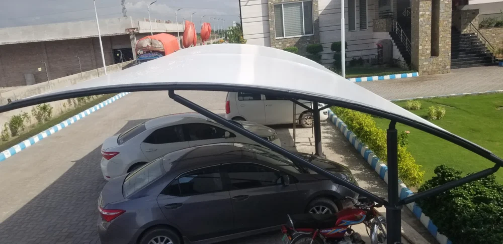 Find top car parking shades supplier in Pakistan offering durable, stylish, and weather-resistant solutions for residential and commercial spaces by Covers and Shades.